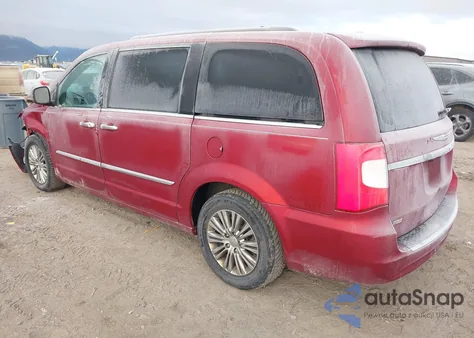 2016 Chrysler Town & Country Touring-L z USA, uszkodzony, nr VIN 2C4RC1CG5GR220876